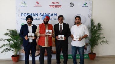 Business News | Celebrity Chef Harpal Singh Sokhi Inspires the Next Generation of Young Chefs Through HarvestPlus Solutions' Poshan Sangam Recipe Competition