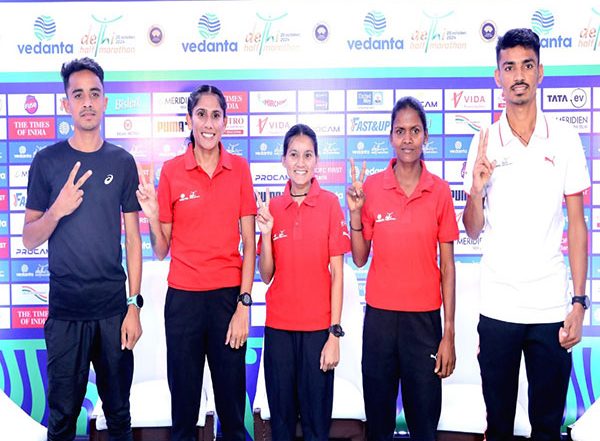 Sports News | Indian Elite Runners Priti, Kiran Gear Up for Delhi Half Marathon 2024