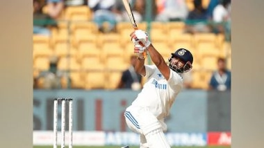 Sports News | Rishabh Pant Gets out at 99 in Bengaluru Test Against NZ, Overall 7th 90s Score in Tests