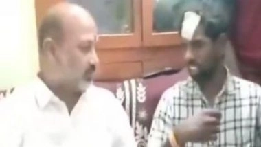 India News | Telangana: Union Minister Bandi Sanjay Condemns Lathi-charge on Protestors at Shri Muthyalamma Devi Temple