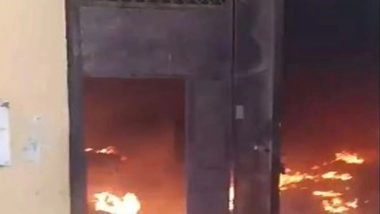 India News | Fire Breaks out in Shoe Factory at Delhi's Nangloi- Najafgarh Road