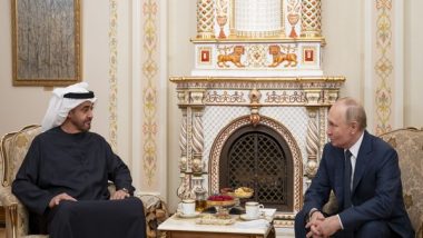 World News | UAE President Attends Special Dinner Hosted by Russian President in His Honour