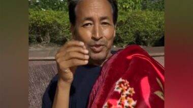 India News | Sonam Wangchuk's Fast Enters 15th Day, Shankaracharya and Ladakh Villagers Show Support