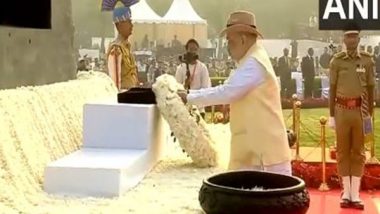 India News | Amit Shah Pays Homage to Martyrs on Police Commemoration Day in Delhi