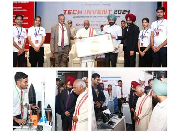 Business News | India's Biggest Tech Fest 'Tech Invent-2024' Kicks Off at Chandigarh University, Ignites Innovation Across Domains