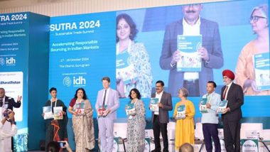 Business News | SUTRA 2.0: Sustainable Trade Summit 2024 Advances Responsible Sourcing in Indian Markets