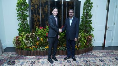 World News | Education Minister Dharmendra Pradhan Meets Singapore PM, Discusses Enhancing Cooperation in Education Sector