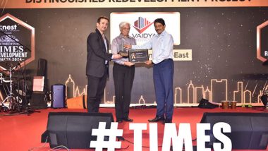 Business News | Vaidya Spaces Wins Distinguished Redevelopment Project Award 2024