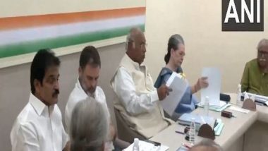 India News | CEC Meeting of Congress Underway in Delhi for Assembly Polls