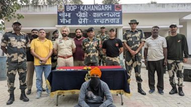 India News | Amritsar: BSF, Punjab Police Arrest Person Suspected of Narcotics Smuggling