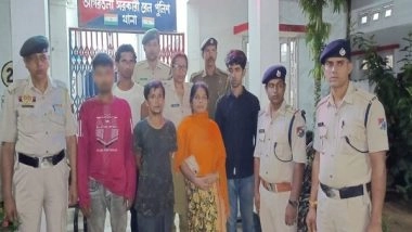 India News | Tripura Railway Police Detains 5 Illegal Immigrants at Agartala Station