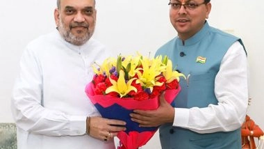 India News | Amit Shah Turns 60, Uttarakhand CM Dhami Extends Birthday Wishes