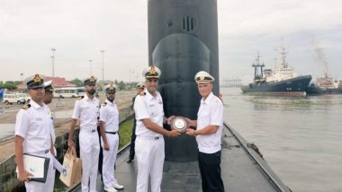 World News | Russian Submarine Ufa Docks in Kochi for Business Call