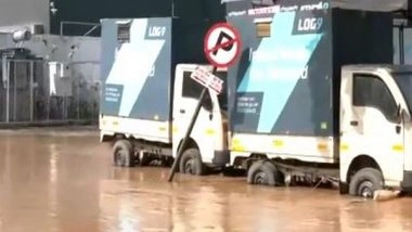 India News | Heavy Rains in Bengaluru, Several Parts of City Witness Waterlogging; Opposition Hits out at Siddaramiah Govt
