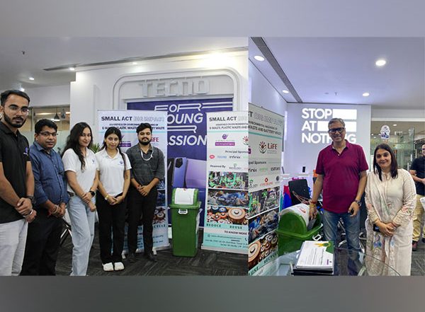 Business News | TRANSSION INDIA and Allied Waste Solutions Lead E-Waste Drive with 200+ Participants on International E-Waste Day, Supporting India's LiFE Mission