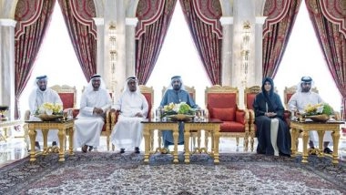 World News | Mohammed Bin Rashid Meets with Local Dignitaries, Investors and Businessmen at His Majlis at Zabeel Palace