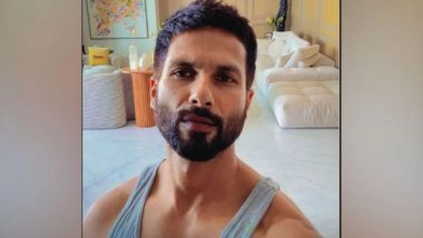 Entertainment News | Shahid Kapoor Gives Fans a Sneak Peek of His Ripped Biceps