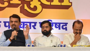 Maharashtra Assembly Elections 2024: Eknath Shinde-Led Shiv Sena Announces Candidates for 45 Seats, Sada Sarvankar To Contest Against Raj Thackeray's Son; Check Full List