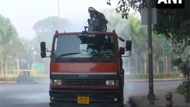 India News | PWD Begins Cleaning Roads to Manage Rising Pollution in Delhi