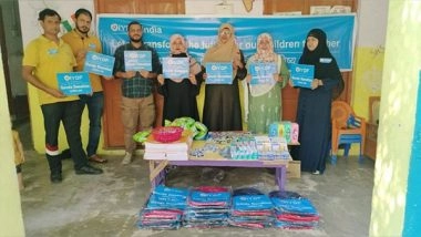 Business News | IYDF and Omair Trading Bring Care and Warmth to Children at Shahabad Horizon School