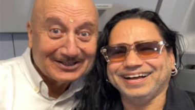 Entertainment News | Anupam Kher Drops Fun Video with Kailash Kher, Check out