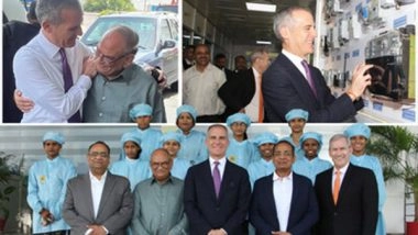Business News | 60 Per Cent Women Workforce at Genus Power's Manufacturing Unit Impresses U.S. Ambassador to India