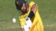 Sports News | Sikandar Raza's Unbeaten Ton Helps Zimbabwe Register Highest Total in T20I History