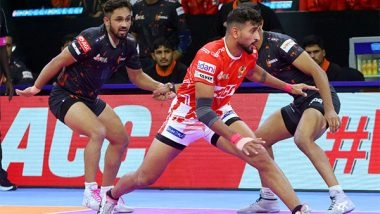 Sports News | PKL: U Mumba Pick Their First Win of Season, Defeat Gujarat Giants