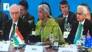 Business News | FM Nirmala Sitharaman Highlights Multilateral Development Bank Reforms at G20 Finance Ministers Meeting