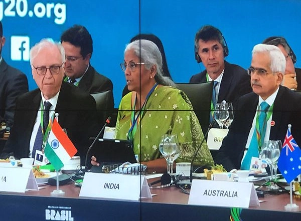 Business News | FM Nirmala Sitharaman Highlights Multilateral Development Bank Reforms at G20 Finance Ministers Meeting