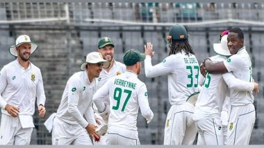 Sports News | South Africa Jump to 4th in WTC Standings, Beat Bangladesh to Mark First Test Win in Asia Since 2014