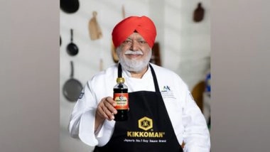 Business News | Renowned Chef Manjit Gill Appointed Advisor to Kikkoman India