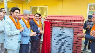 World News | Infrastructure of Educational Institution Built Under India's Aid Inaugurated in Nepal