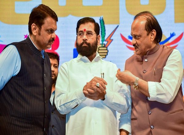 India News | Mahayuti Leaders Hold Meeting with Home Minister Amit Shah Regarding Maharashtra Seat-sharing
