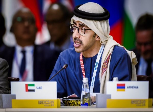 World News | UAE Foreign Minister Abdullah Bin Zayed Attends BRICS Plus Summit in Kazan