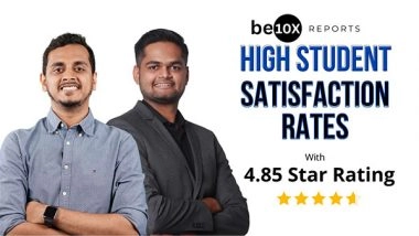 Business News | Be10x Reports High Student Satisfaction Rates With 4.85 Star Rating