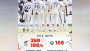 Sports News | Pune Test: Latham's 89 Put New Zealand in Strong Position as They Lead by 301 Runs at End of Day 2