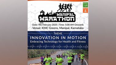 Business News | Manipal Marathon 2025 Gears Up for Its 7th Edition & Opens Registrations