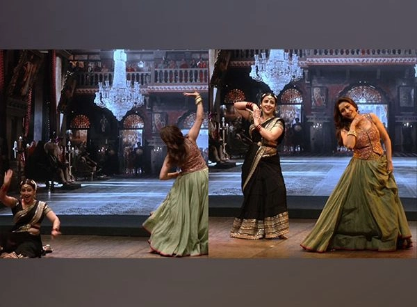 Entertainment News | Vidya Balan Falls on Stage During 'Ami Je Tomar 3.0' Performance, Continues Dancing with Poise