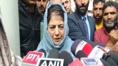 India News | J-K: Mehbooba Mufti Dissolves Entire PDP Structure; New Leadership to Be Appointed After Discussions with Seniors
