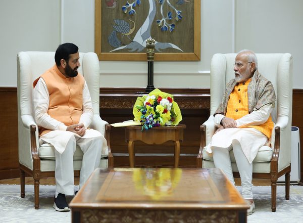 India News | Chief Ministers of Haryana, Mizoram Call on Prime Minister Modi