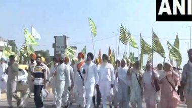 India News | Punjab: Farmers Gather in Sangrur, Block Highway to Press Their Demands