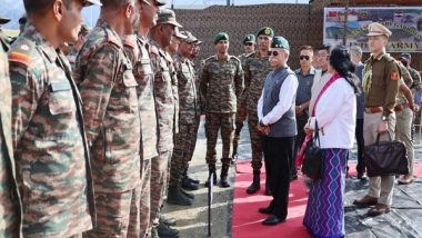 India News | Arunachal Pradesh Governor Interacts with Indian Army Troops in Anini Town