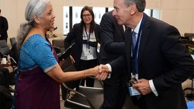 Business News | Nirmala Sitharaman Seeks Enhanced Support from International Financial Institutions to Acheive SDGs