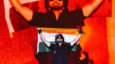 Entertainment News | Diljit Dosanjh Waves Indian Flag During Delhi Dil-Luminati Concert