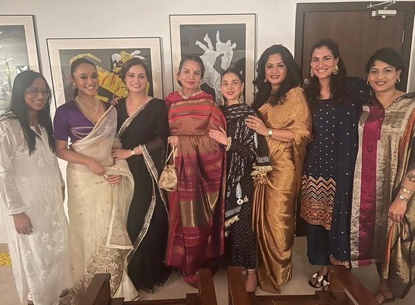 Entertainment News |  Shabana Azmi Shares Picture with Aditi Rao Hydari from Dia Mirza's Diwali Bash