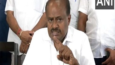 India News | Karnataka: Kumaraswamy Targets Congress Ahead of Channapatna Assembly Bypoll, Criticizes Congress Govt over Farmer Issues