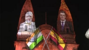 India News | Vadodara Decked Up with Beautiful Lights to Welcome PM Modi, His Spanish Counterpart Tomorrow