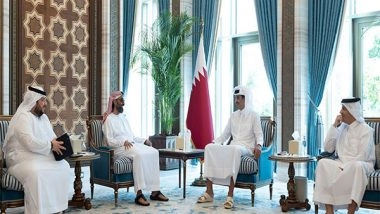 World News | Emir of Qatar Receives Tahnoon Bin Zayed