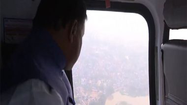 India News | Odisha CM Conducts Aerial Survey of Cyclone Dana-affected Areas